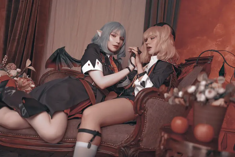 alcololi – flandre scarlet, remilia scarlet