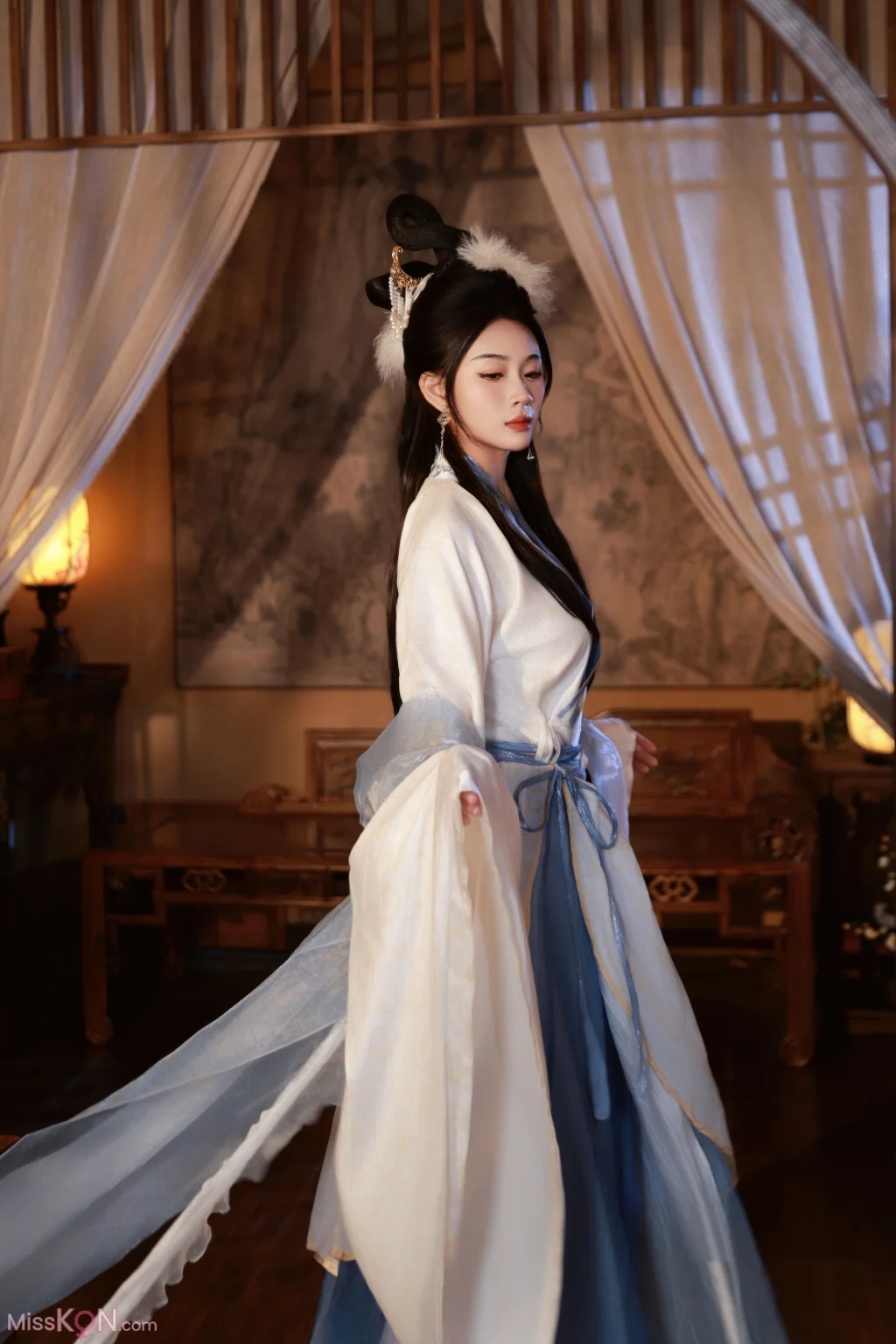 南乔: 中秋主题 嫦娥 古风汉服