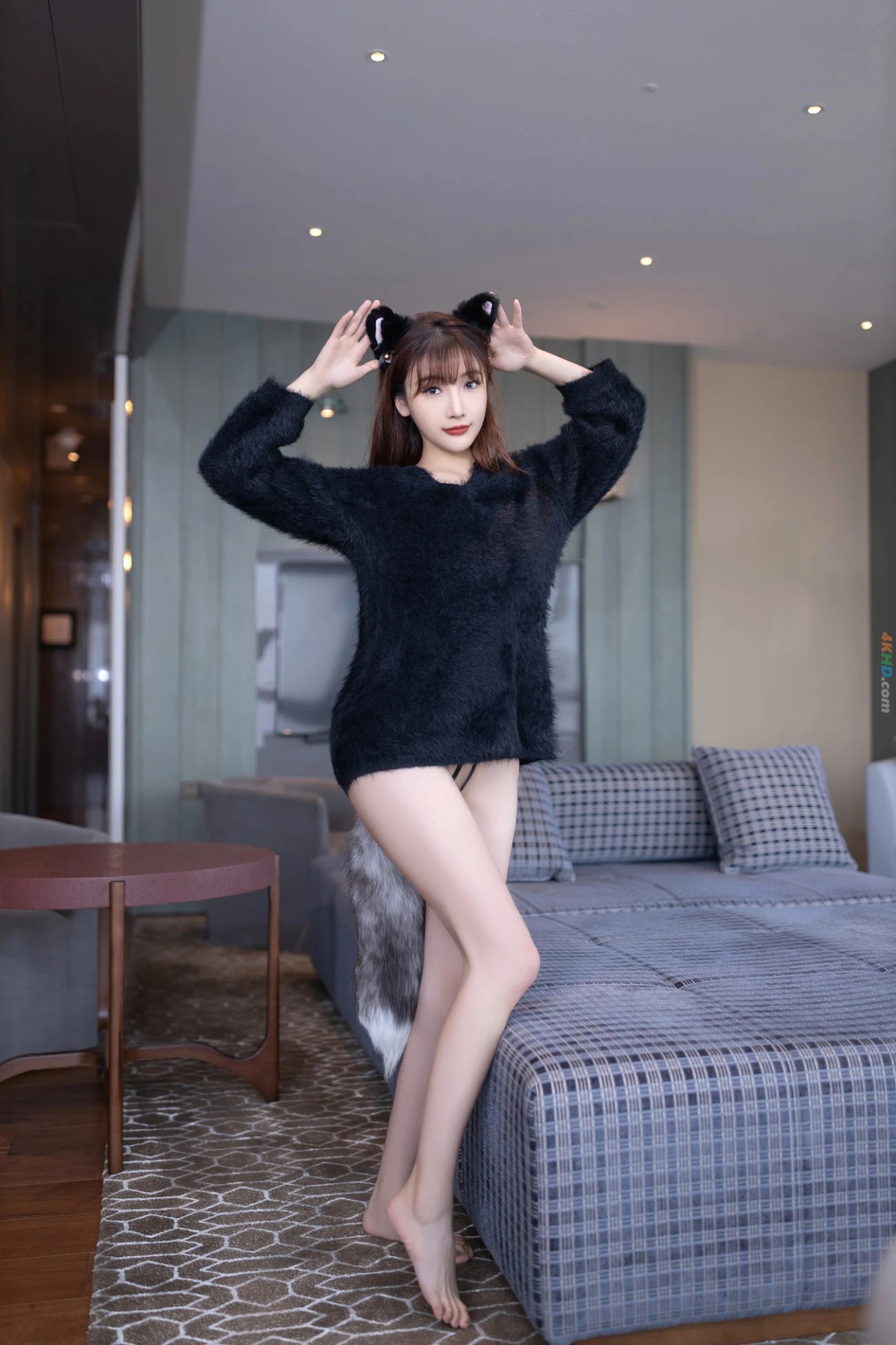Lu Xuan Xuan  – 秀人网模特 魅惑黑丝