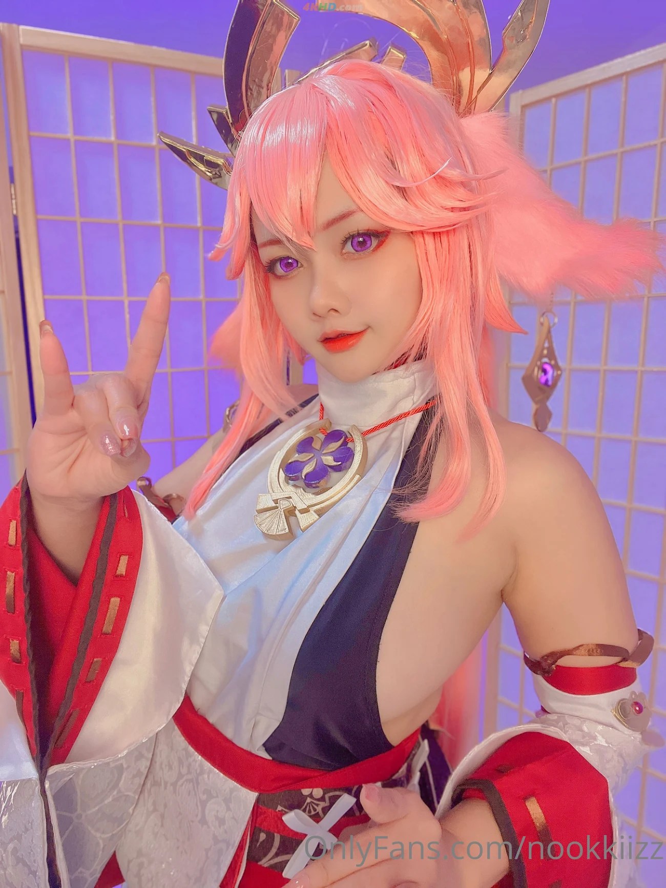 nookkizzcos – Yae Miko Bride+PJ’s – Genshin