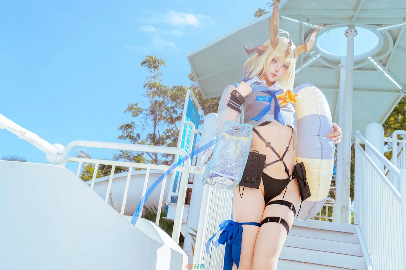Tsuki_月隐 罗德岛夏日特辑