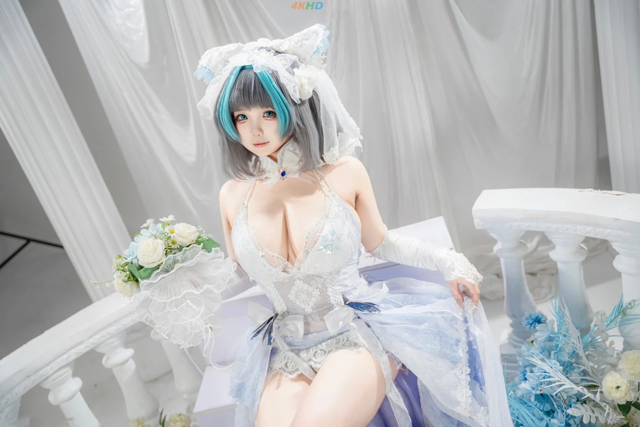 钡钡 碧蓝航线 柴郡 誓约花嫁