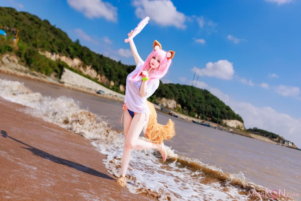 Coser@阿雪雪: 玉藻前泳装