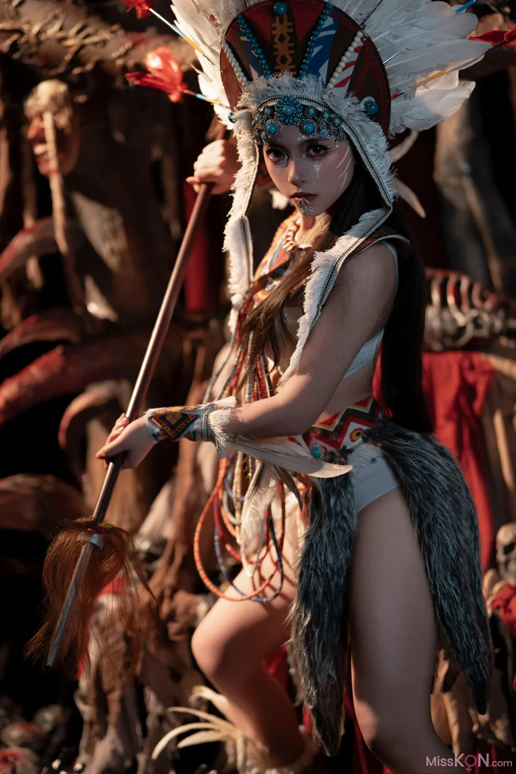 Coser@Bangni邦尼: 部落之魂 印第安紫舞龙