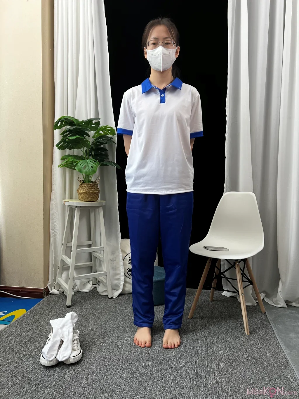 No.034: 校服 棉袜 帆布鞋