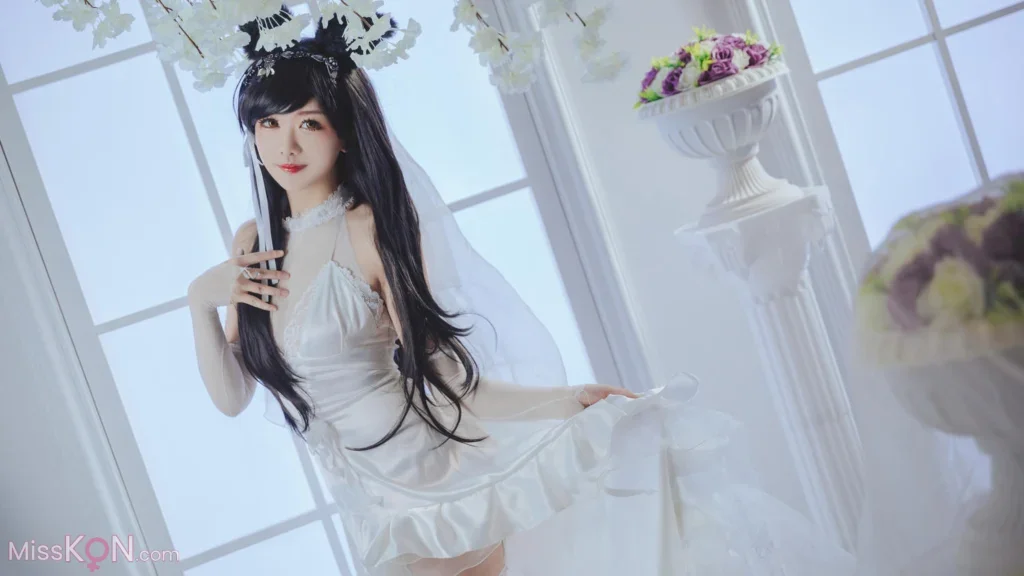 Coser@源纱希喵喵喵: 爱宕花嫁